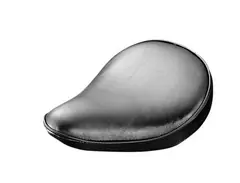 Selle Solo small noire cuir uni Commande En Gros