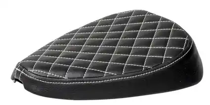 Commande En Gros Selle Bobber T2 noire & blanche