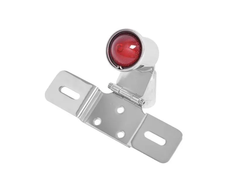 Feux AR Shotgun T1 LED corps chromé avec support de plaque Produit De Marque