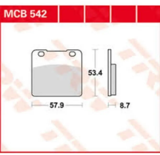 Plaquettes AR pour Suzuki GSX1100F 1988-92 Expédition Rapide
