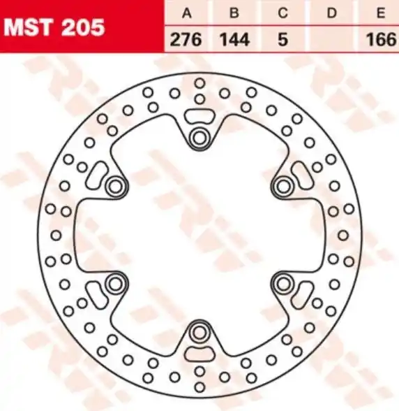 Disque de frein AV Honda CBX750F RC17 84-87 Remise
