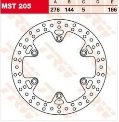 Commander Vite Disque de frein AV Honda VF700 Sabre 84-85