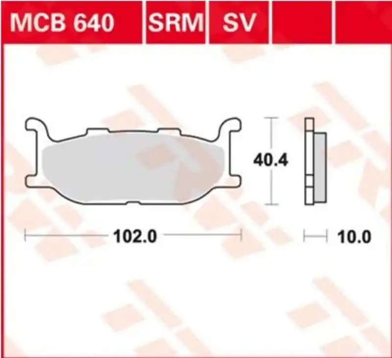 Plaquettes AV pour Yamaha XV535 Virago 1995-2003 Pas Cher