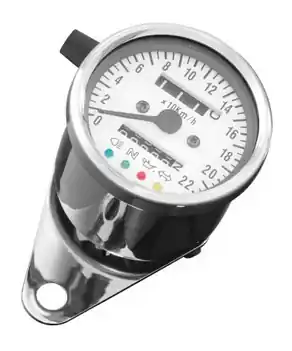 compteur vitesse Ø 60 mm écran blanc Satisfait Ou Remboursé