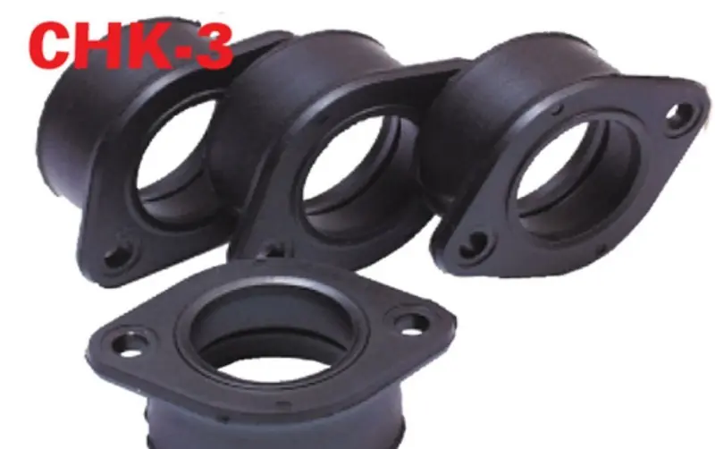 Authentique Jeu de 4 pipes d'admission pour Kawasaki GT750 à cardan