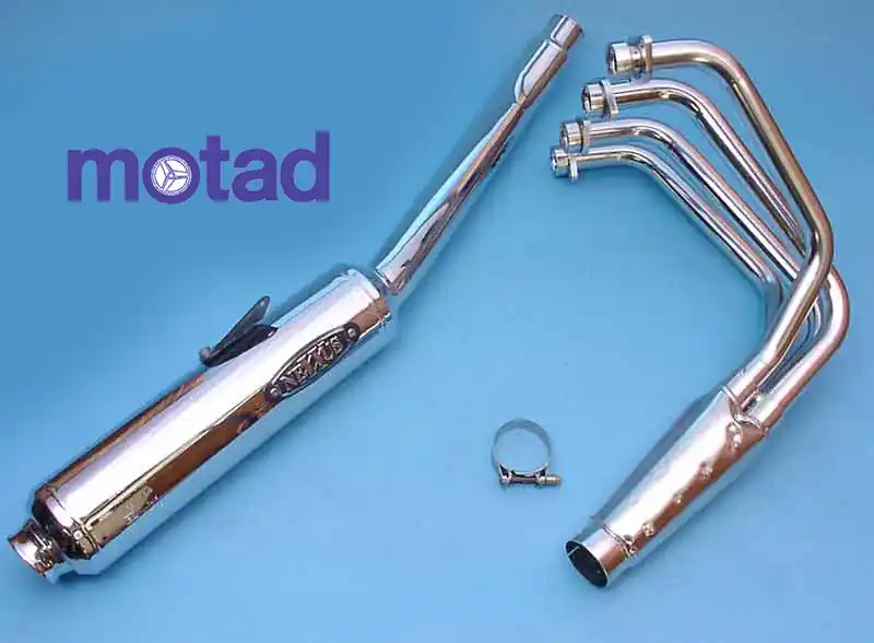 Nouvelle Collection Motad ligne 4 en 1 Nexxus inox pour Suzuki GSF600 2000/2004