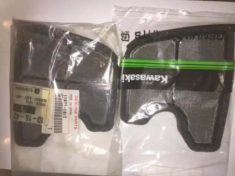 Filtres à air pièce d'origine pour Kawasaki W650 2000-2003 Prix Choc