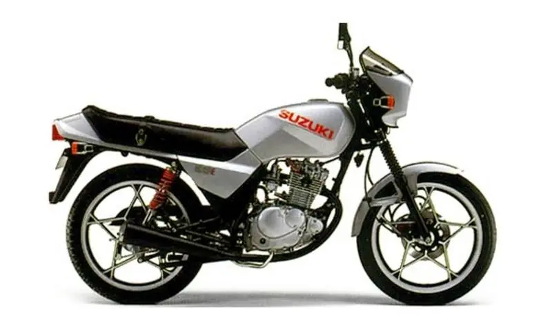 Ligne complète réplique de l'origine noir pour Suzuki GS125 Promotion Saisonnière