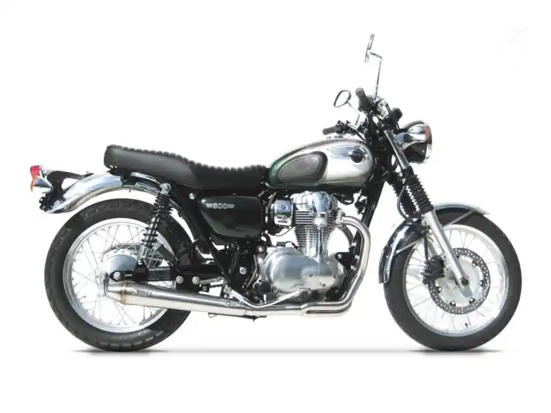 Achat Immédiat Zard ligne 2/1 inox poli pour Kawasaki W800