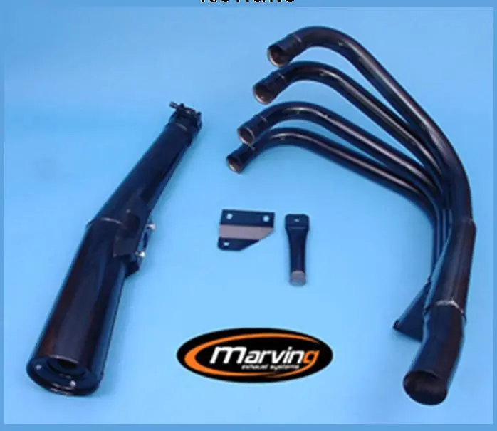 Solde Marving ligne 4 en 1 chromée noir pour GPz 1100 B1 / B2 de 81 à 83