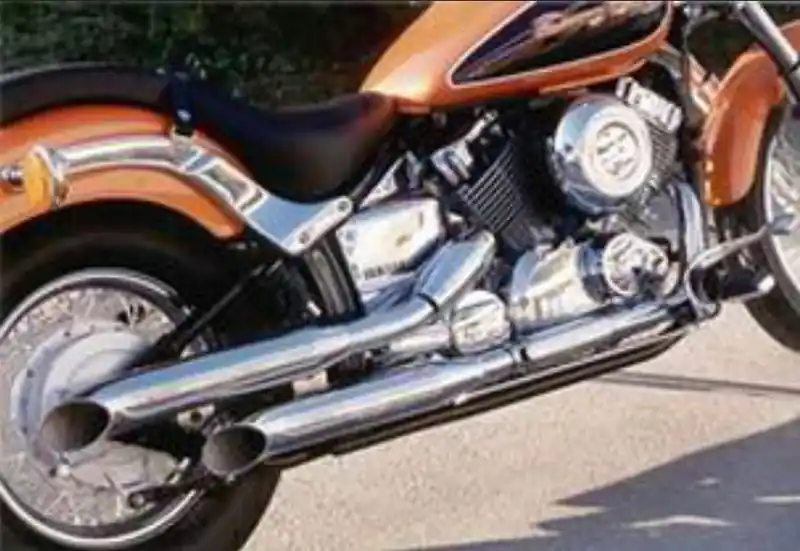 2 Silencieux Marving Legend pour XVS 650 Dragstar Commande En Gros