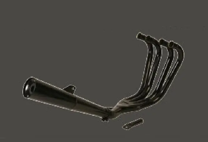 Certifié Marving ligne 4 en 1 chromée noir pour Suzuki GSX550 E/ESD/EF 83/87