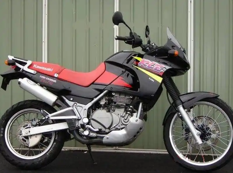 Marving silencieux chrome/alu pour Kawasaki KLE 500 LE500A Meilleur Prix