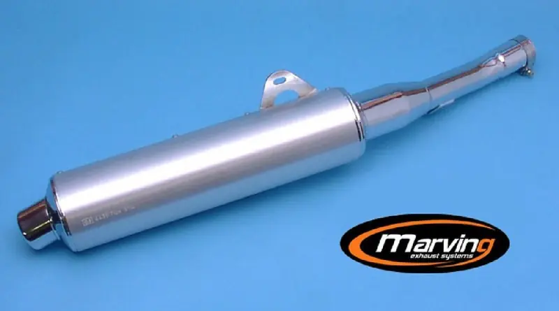 Marving silencieux chrome/alu pour Suzuki Bandit 1200 1996-2000 Top Vente