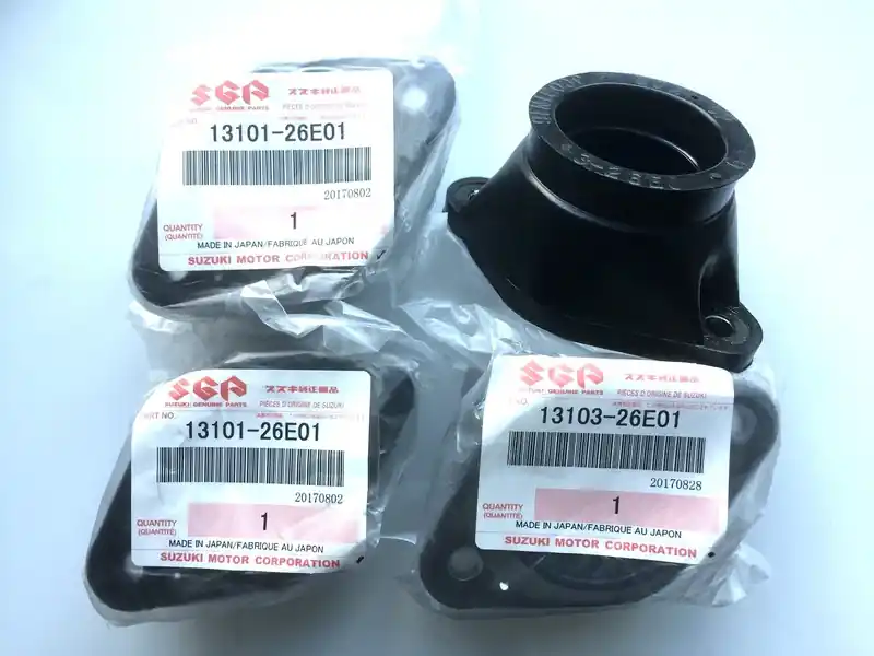 Jeu de 4 pipes d'admission (pièce d'origine) pour Suzuki GSF600 Offre Du Jour