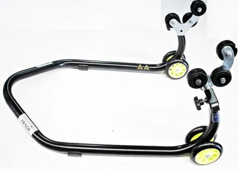 Béquille arrière BIHR Home Track noir matte démontable support inclus Quad/ATV Expédition Rapide