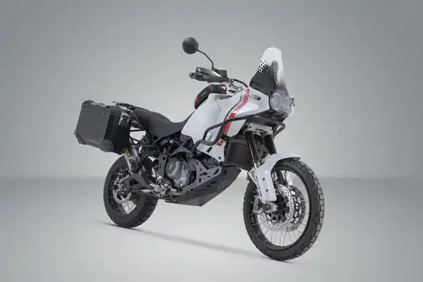 Kit valises TRAX ADV. Noir. 45/37 litres Ducati DesertX (22-) / Rally (23-) Prix Promo