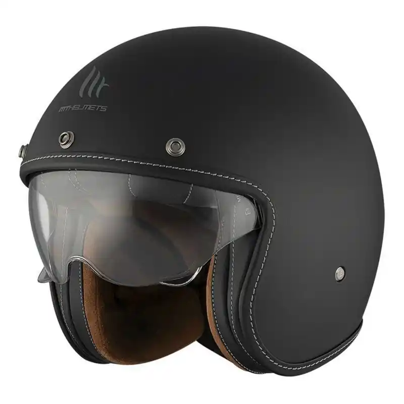Livraison Express Casque MT LE MANS 2 SV A1 Uni Noir Mat XS – 53/54 cm