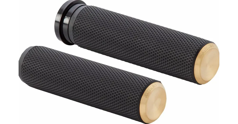 Prix Cassé Poignées Knurled Laiton Dyna Softail Touring Trikes FL