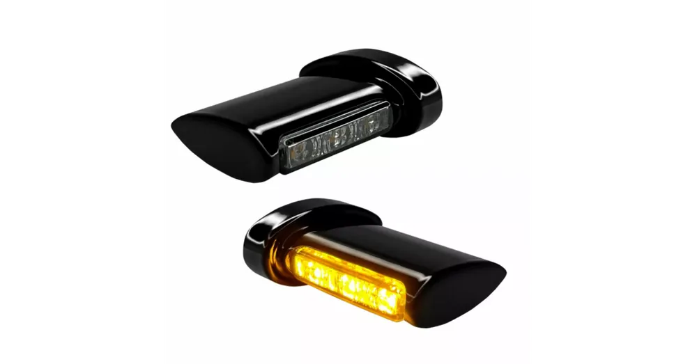 Prix Cassé Clignotants Arrière LED Heinz Bikes Winglet Noir