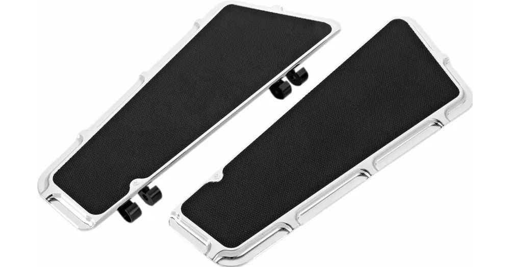 Marche-Pieds Pilote Beveled Chromé Arlen Ness Dyna, Softail, Touring Populaire