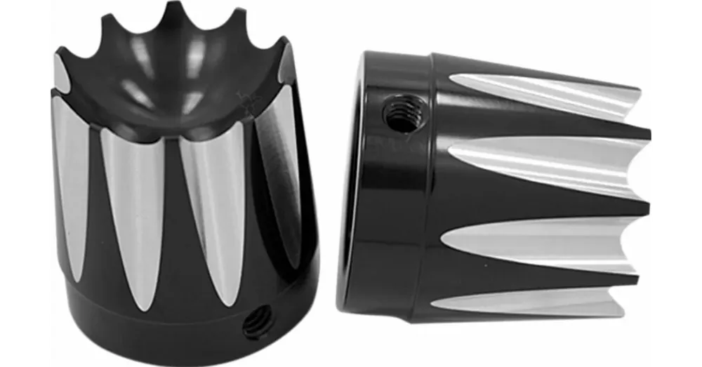 Caches Axe de Roue Avant Avon Performance Excalibur Noir Commander Vite
