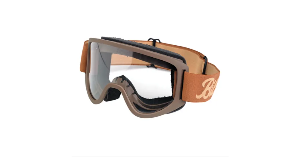 Meilleur Prix Lunettes / Masque Biltwell Moto 2.0 Motif Script Noir / Blanc