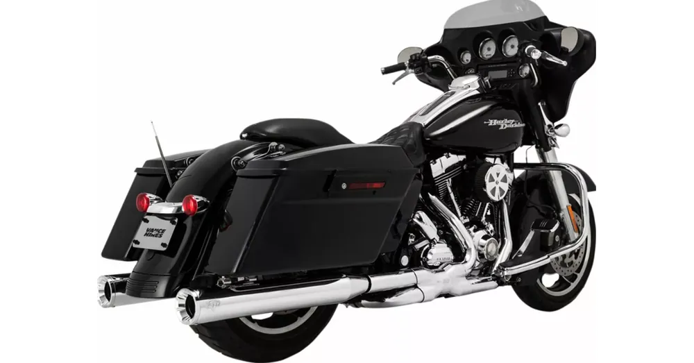Silencieux Échappement Vance & Hines Eliminator 400 Chromé Touring 95/16 Quantité Limitée