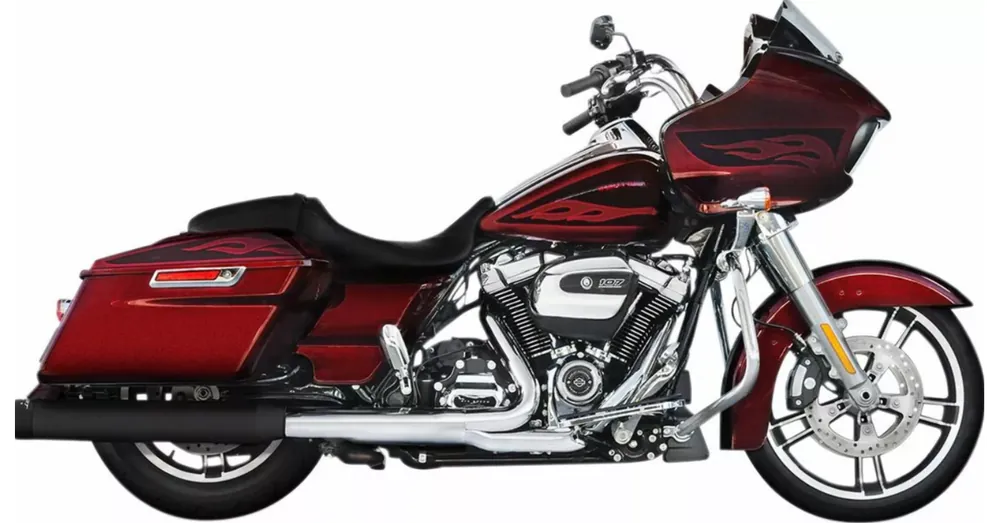 Meilleur Choix Silencieux Échappement Homologué Rinehart Rond 4&Prime; Noir Touring CVO
