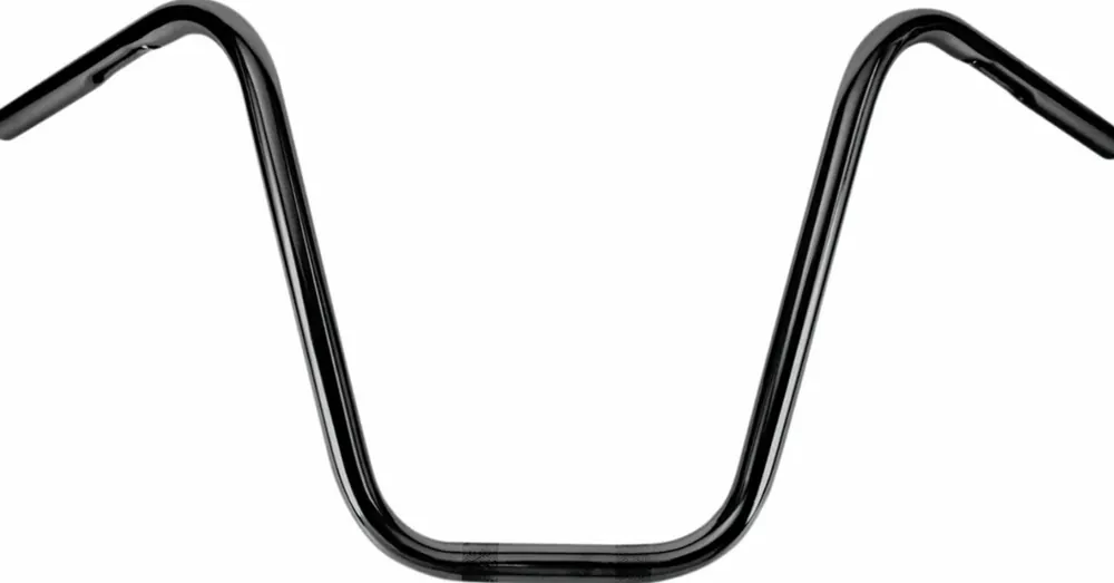 Guidon Ape Hanger Burly 1&Prime; Narrow Bottom 14&Prime; Noir Bon Plan