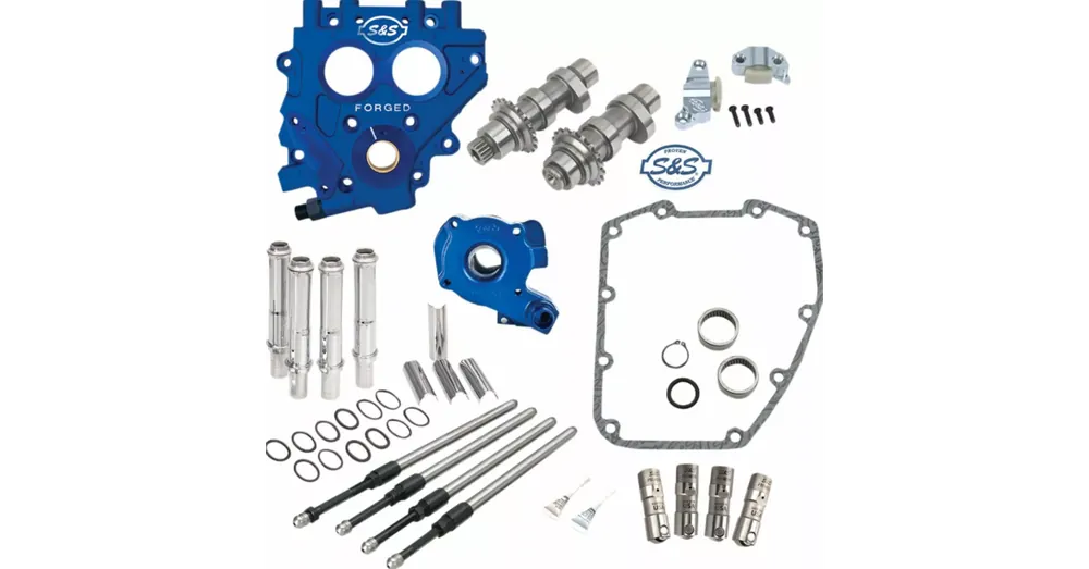 Achetez Aujourd&rsquo;hui Kit Complet de Distribution S&S 585C Cames Standard Dyna Softail Touring 06/17 à Chaîne