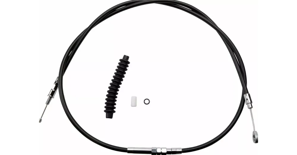Produit De Marque Câble d&rsquo;Embrayage Vinyle Noir Longueur 66-11/16&Prime; Harley 86/13