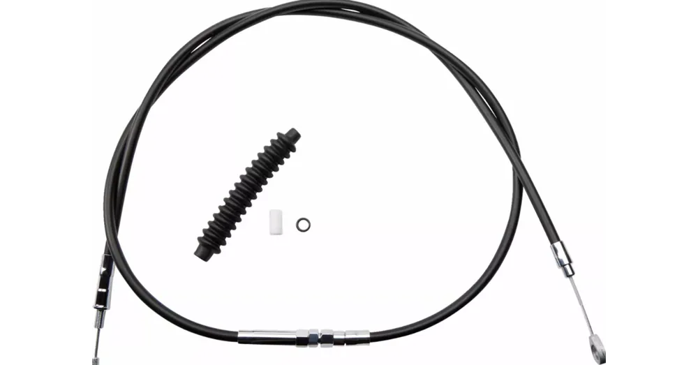 Câble d&rsquo;Embrayage Vinyle Noir Longueur 66-11/16&Prime; Harley 86/13 Quantité Limitée