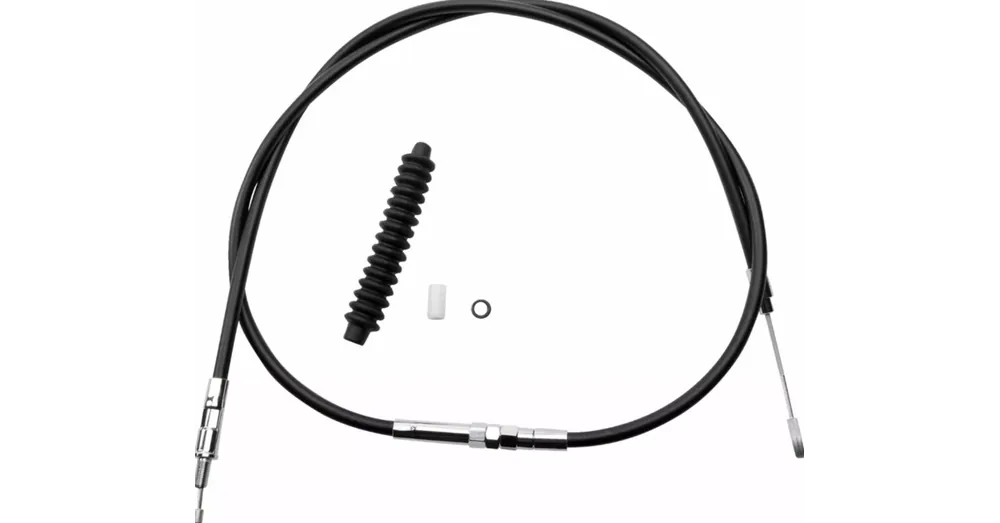 Câble d&rsquo;Embrayage Vinyle Noir Longueur 63-11/16&Prime; Harley 86/13 Expédié Aujourd&rsquo;hui