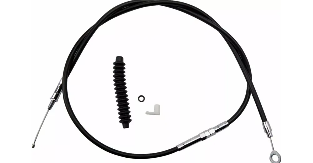 Solde Câble d&rsquo;Embrayage Vinyle Noir Longueur 66-11/16&Prime; Touring 08/16