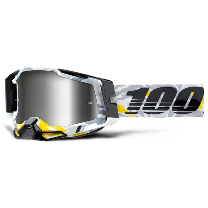 Masque Cross RACECRAFT 2 Korb Ecran Miroir Argent Offre Limitée