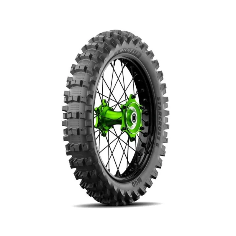 Pneu MICHELIN STARCROSS 6 MUD 110/90-19 M/C NHS 62M TT Nouvelle Collection