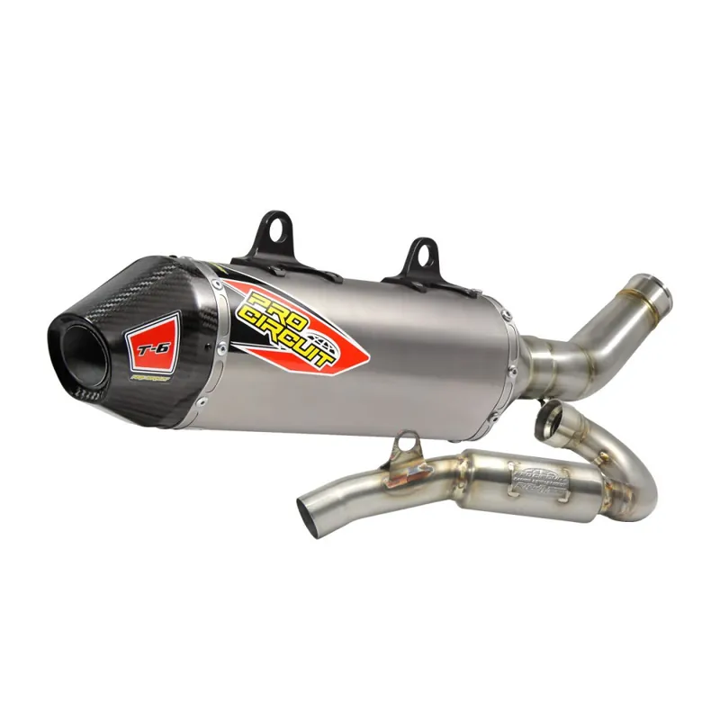 EXHAUST T6 SS/TI/CF HVA 450 Expédié Aujourd&rsquo;hui