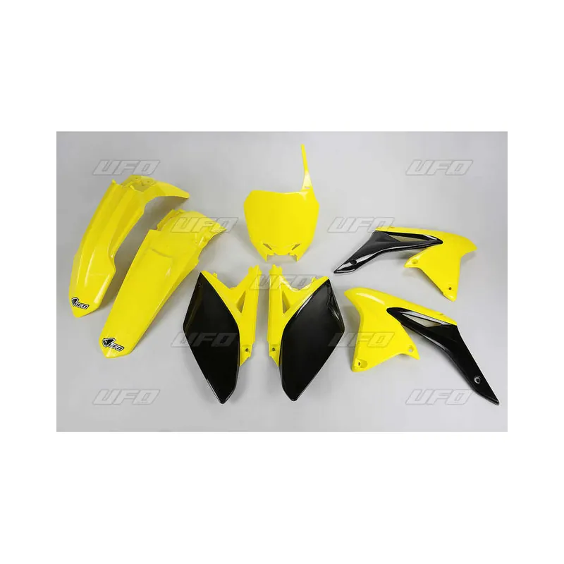 Acheter En Ligne Kit plastique UFO couleur origine jaune/noir Suzuki RM-Z250