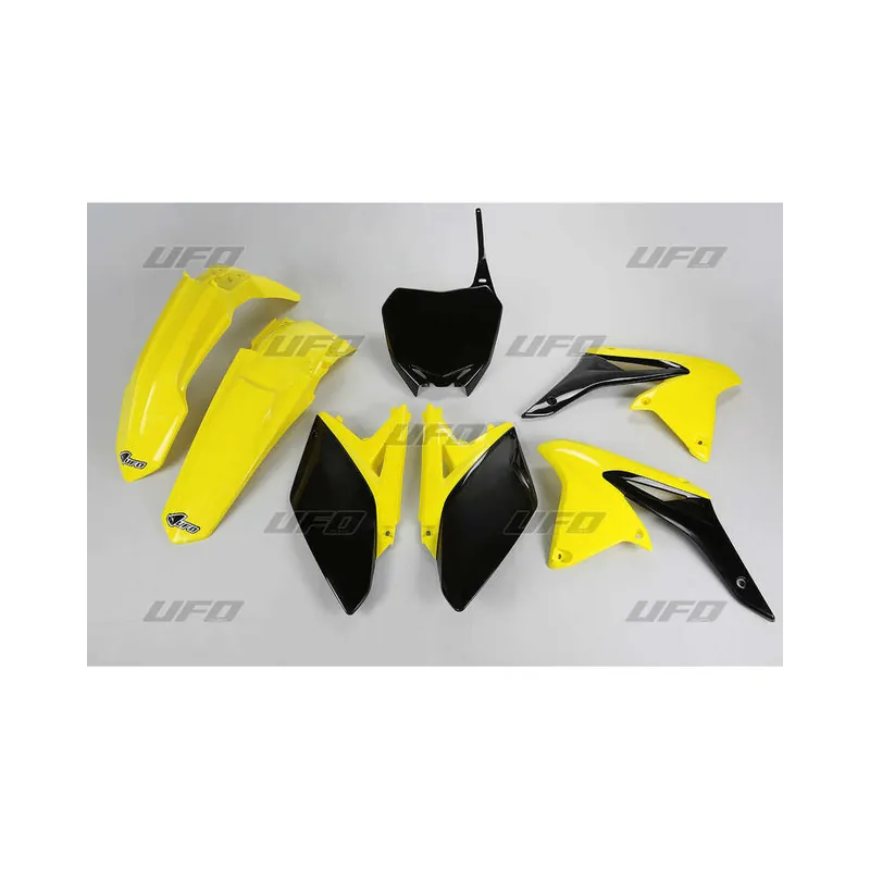 Expédié Aujourd&rsquo;hui Kit plastique UFO couleur origine jaune/noir Suzuki RM-Z250