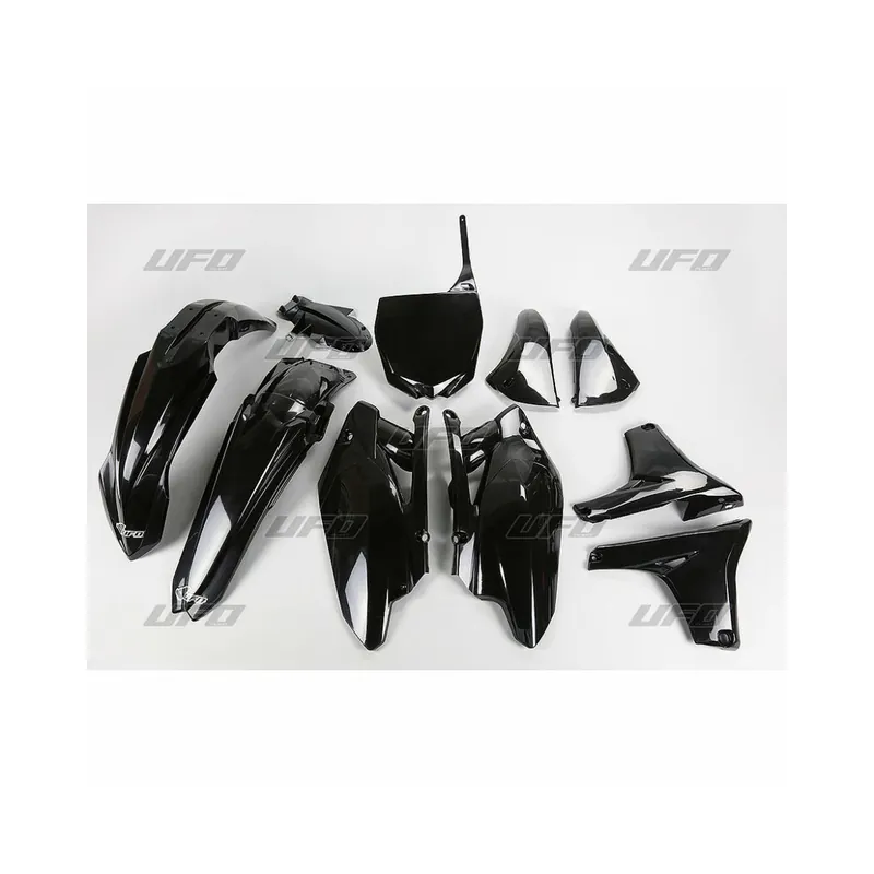 Top Vente Kit plastique UFO noir Yamaha YZ450F