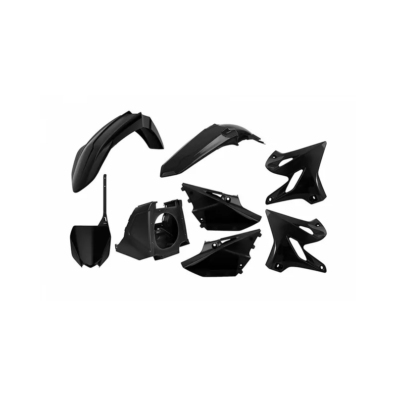 Kit plastique POLISPORT restylé noir Yamaha YZ125/250 Produit De Marque