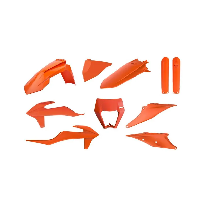 Kit plastiques POLISPORT orange KTM Offre Exclusive