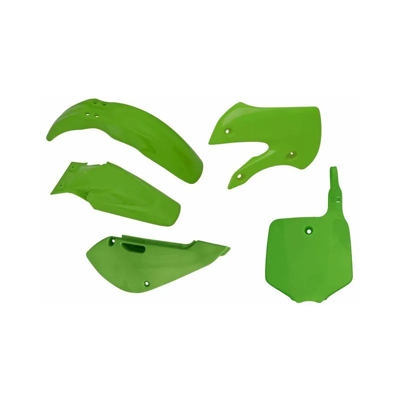 Usine Directe Kit plastiques RACETECH couleur origine (2020) Kawasaki KX65