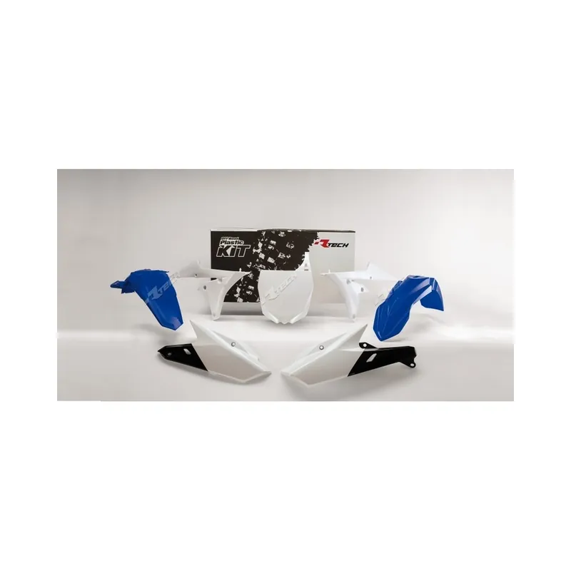 Expédition Rapide Kit plastique RACETECH couleur origine Bleu/blanc Yamaha YZ250F/450F