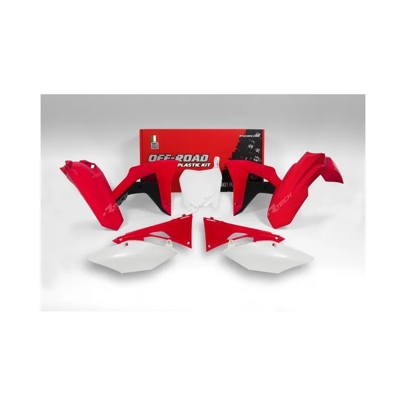 Kit plastique RACETECH couleur origine (2017) rouge/noir/blanc Honda CRF450RX Prix Promo