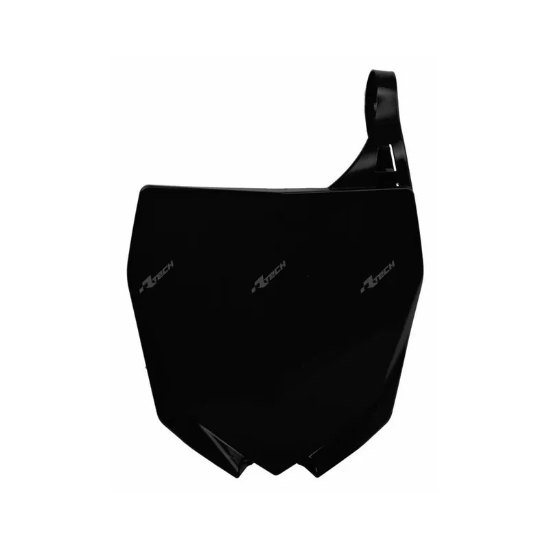 Paiement Sécurisé Plaque numéro frontale RACETECH noir Yamaha