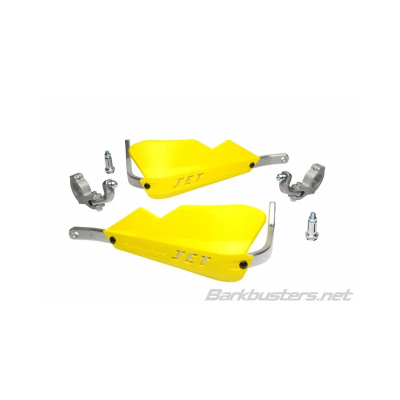 Kit protège-mains BARKBUSTERS Jet montage 2 points guidon Ø28,6mm jaune Prix Cassé