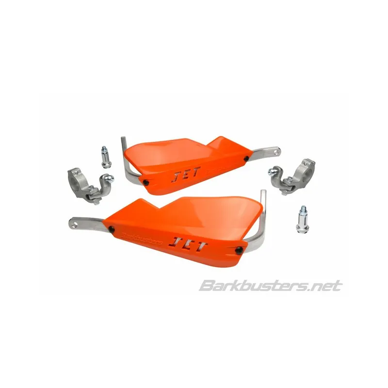 Kit protège-mains BARKBUSTERS Jet montage 2 points guidon Ø28,6mm orange Bon Marché