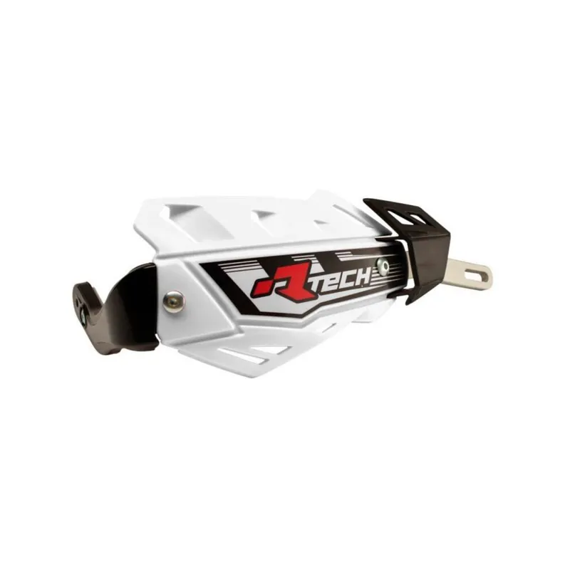 Protège-mains RACETECH FLX blanc Commander Maintenant